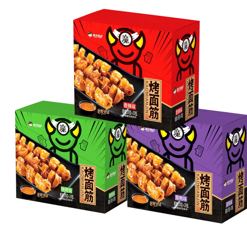 28g爆烤面筋3個(gè)味道